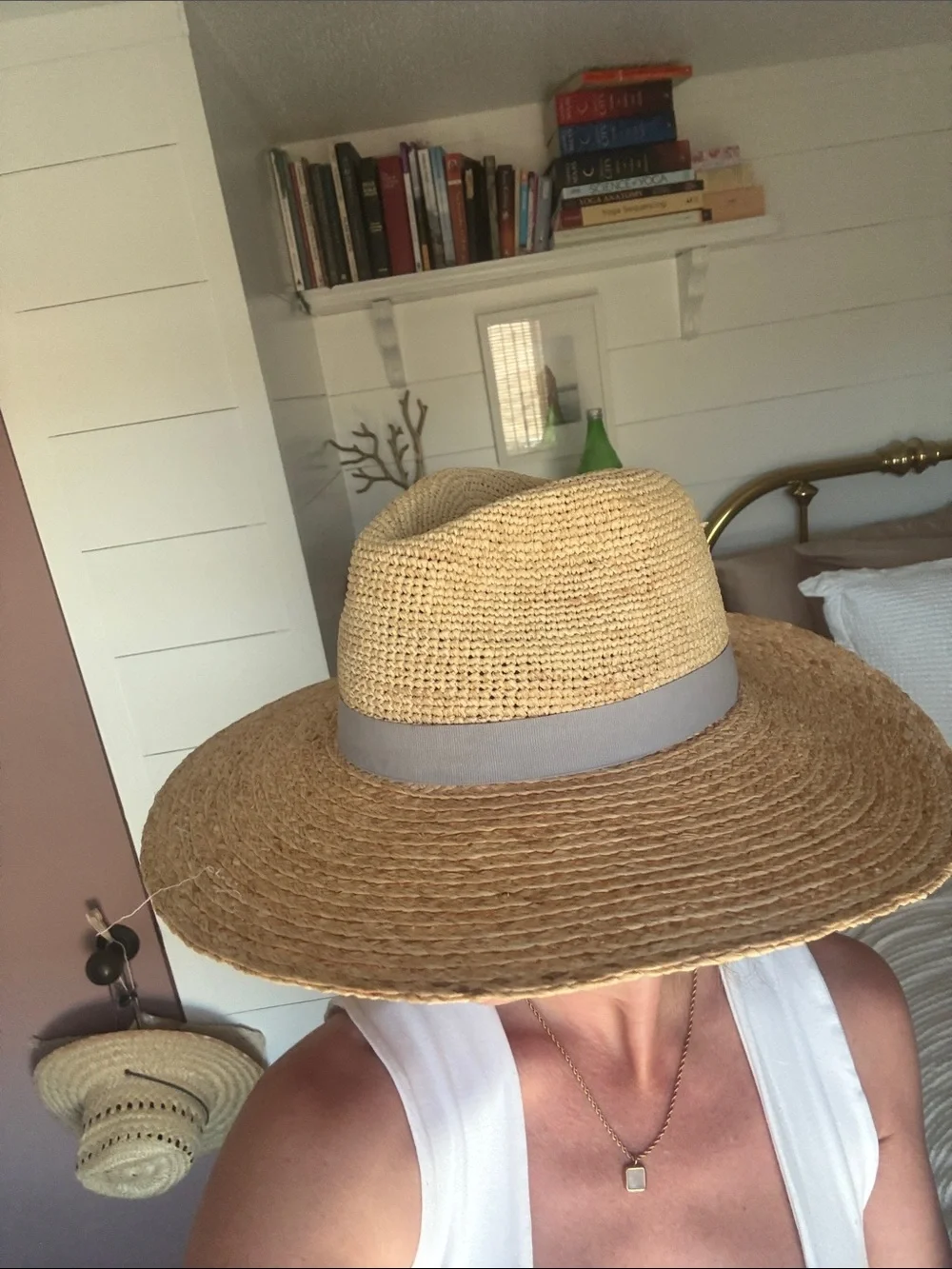 hatattack Straw Sun Hat in Natural